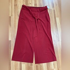 Lane Bryant Tailored Stretch High Rise Wide Leg Pants Women’s Size 20R NWT